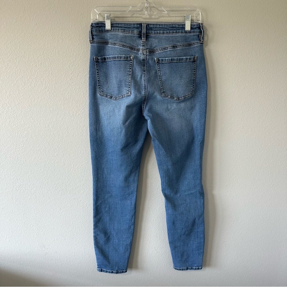 Buffalo David Bitton MOLLIE Skinny Jeans Size 8/29 Blue High Rise Stretch - Picture 5 of 13
